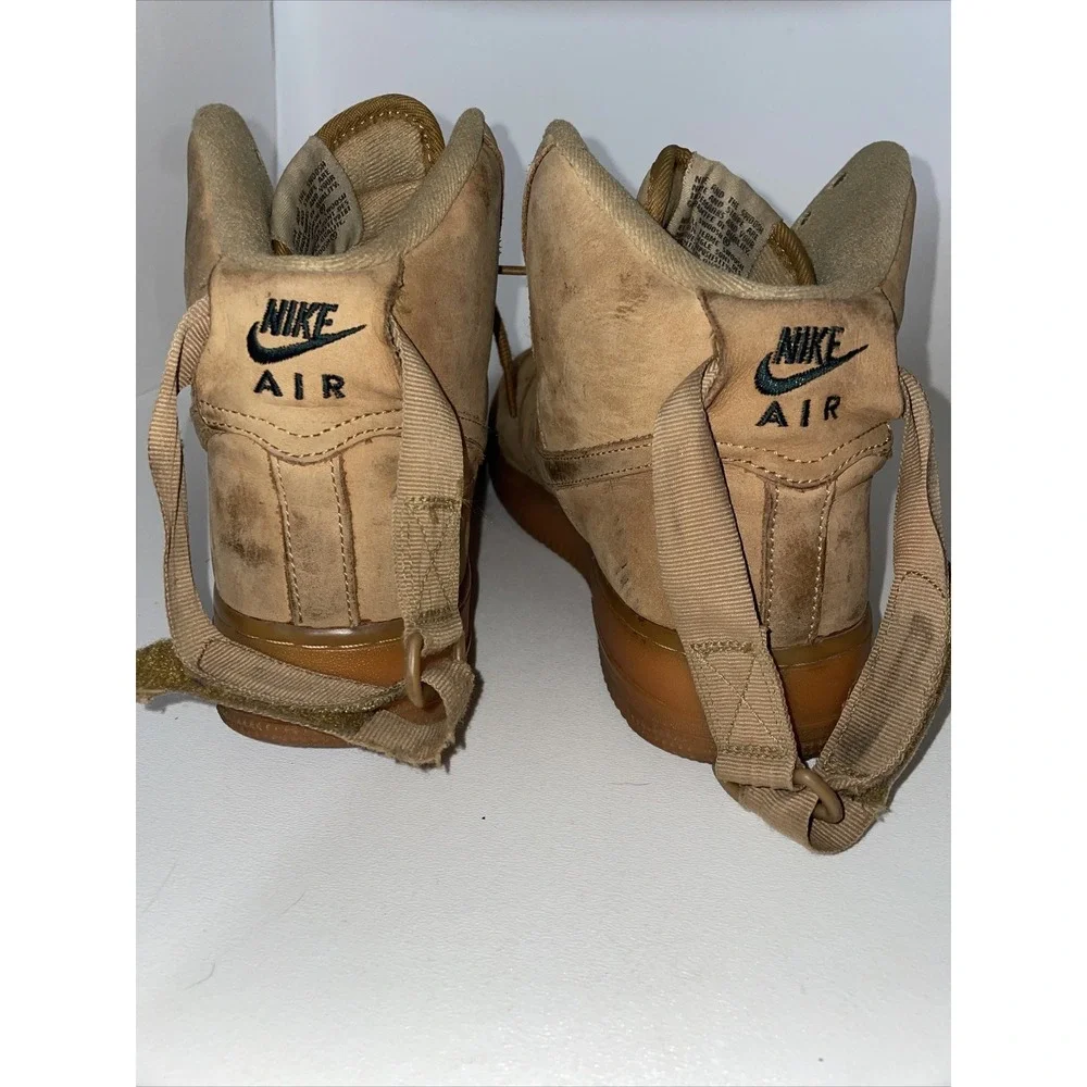 Nike Air Force 1 High 07 LV8 WB Flax Wheat 882096-200 Men's size‎ 8
